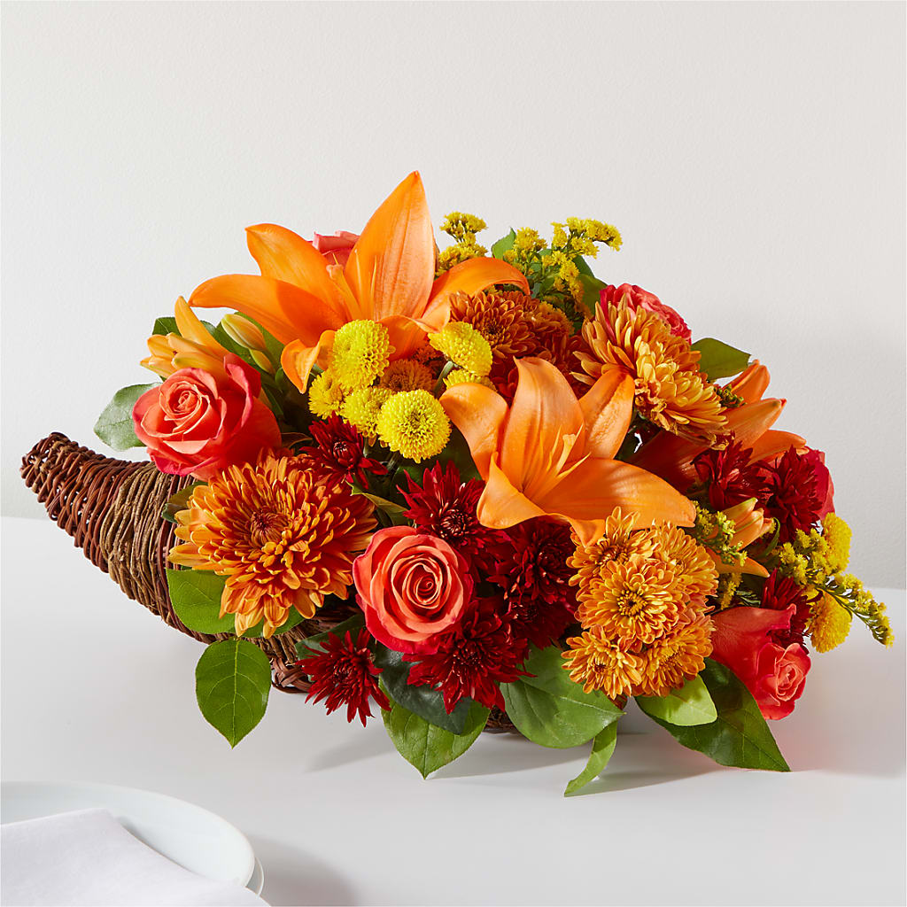 Bouquet of Blessings Cornucopia – Citiflowers, Silver Spring MD