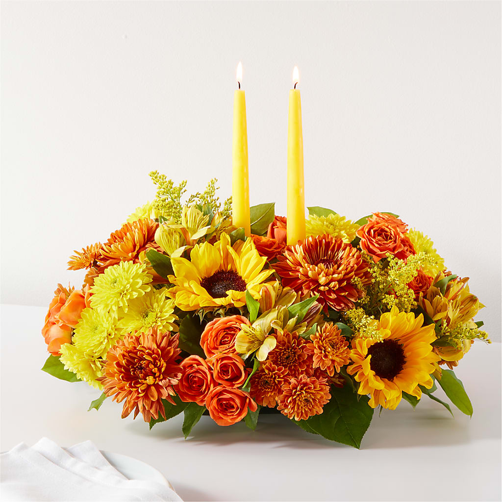 Autumn Harmony Centerpiece – Citiflowers, Silver Spring MD