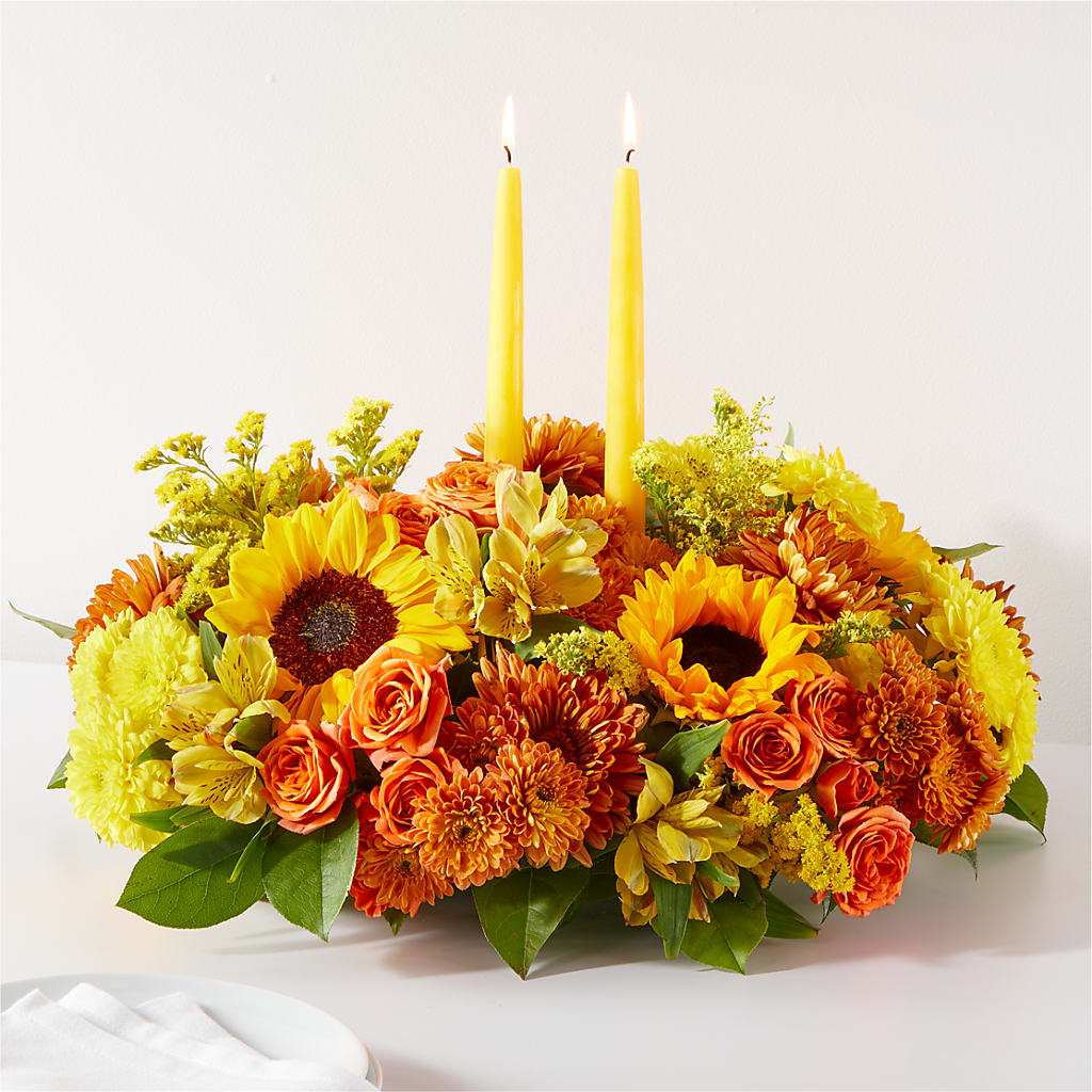 Autumn Harmony Centerpiece – Citiflowers, Silver Spring MD