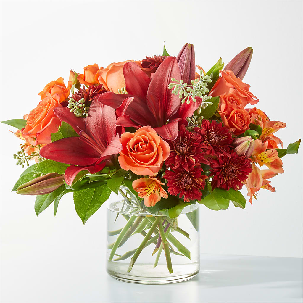 Crimson Leaves Bouquet – Citiflowers, Silver Spring MD