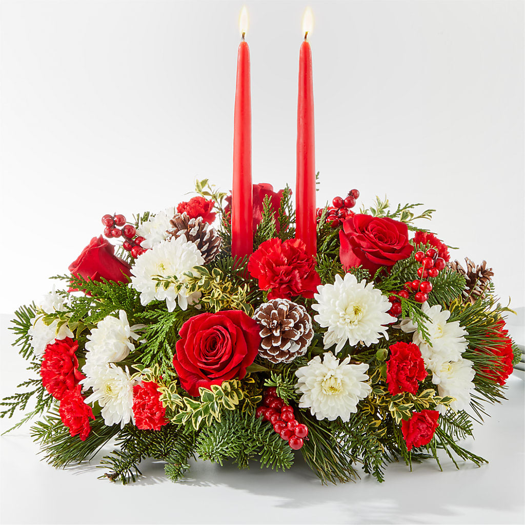 Holiday Soiree Centerpiece – Citiflowers, Silver Spring MD