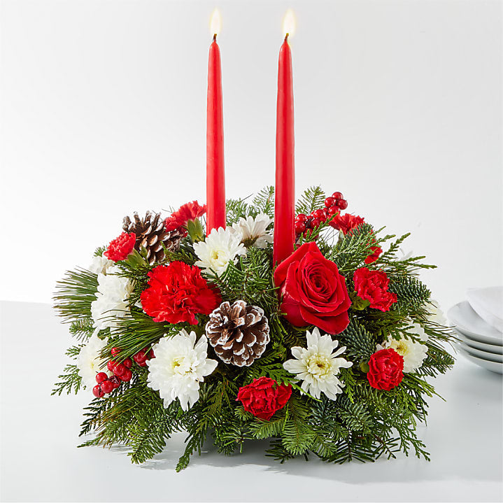 Holiday Soiree Centerpiece – Citiflowers, Silver Spring MD