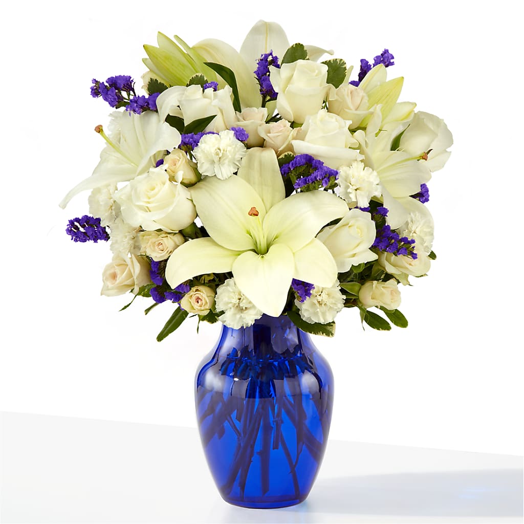 Sapphire Rush Bouquet – Citiflowers, Silver Spring MD