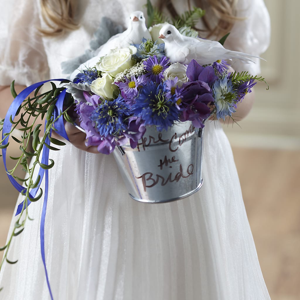 Enchantment Flower Girl Arrangement – Citiflowers, Silver Spring MD
