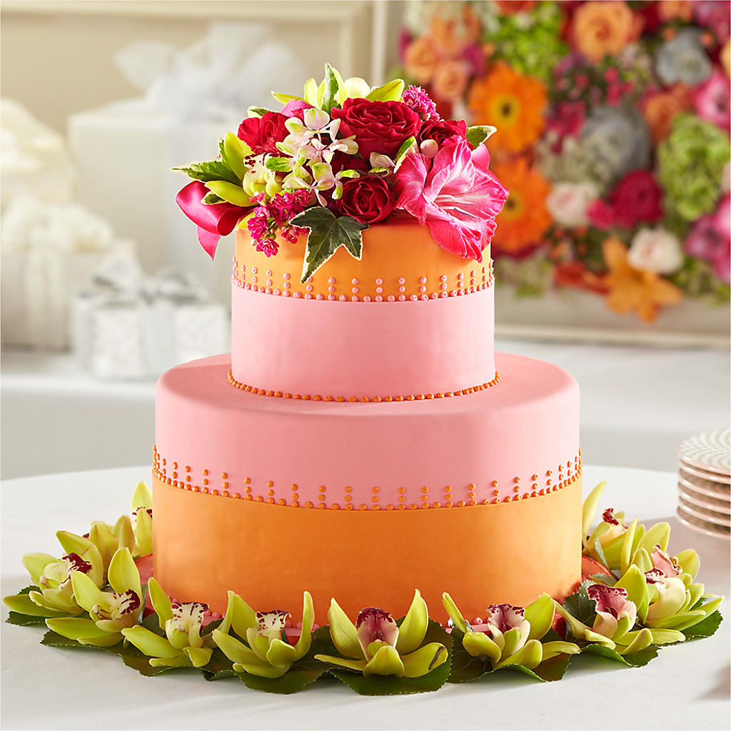 Sweet Citrus Cake Decor – Citiflowers, Silver Spring MD