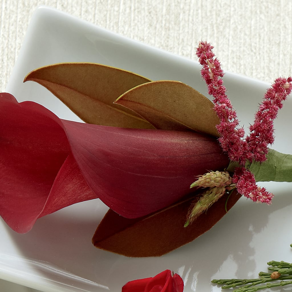 Red Calla Boutonniere – Citiflowers, Silver Spring MD
