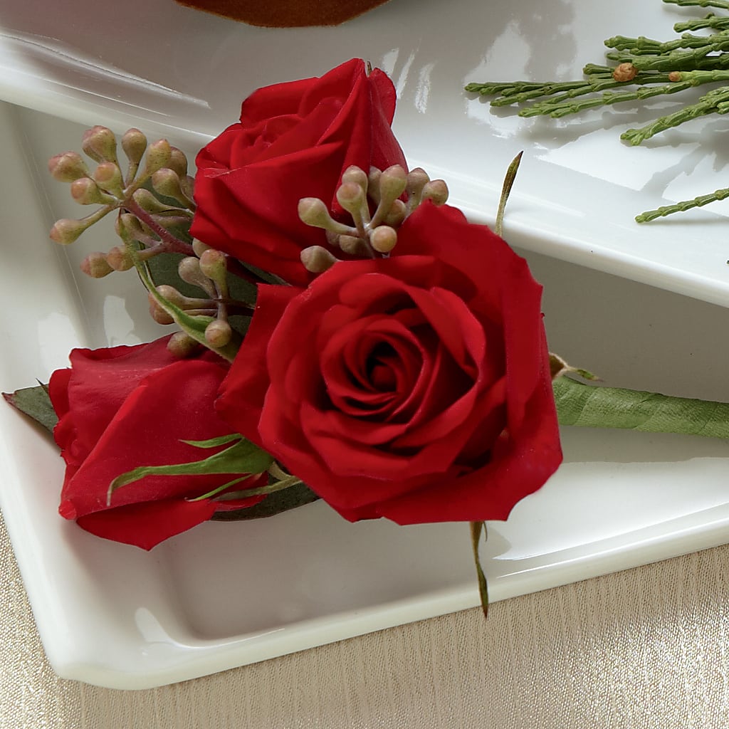 Red Spray Rose Boutonniere – Citiflowers, Silver Spring MD