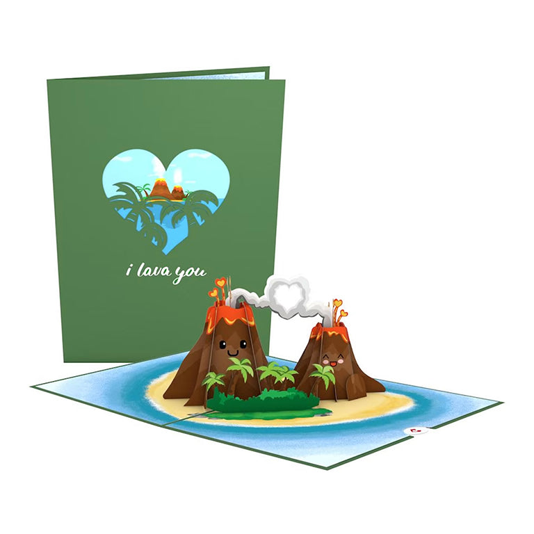 “I Lava You” Pop Up Greeting Card – Citiflowers, Silver Spring MD