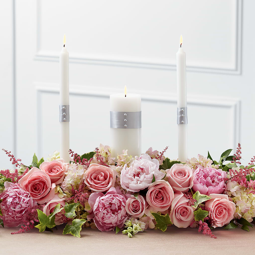 Worldwide Romance Unity Candle Arrangement – Citiflowers, Silver Spring MD