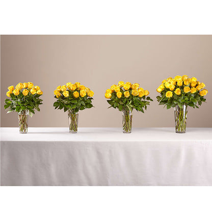 Long Stem Yellow Rose Bouquet –  Citiflowers, Silver Spring MD
