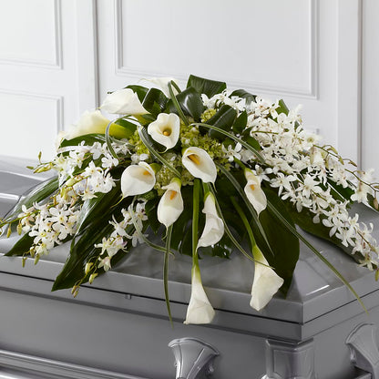 Angel Wings Casket Spray –  Citiflowers, Silver Spring MD