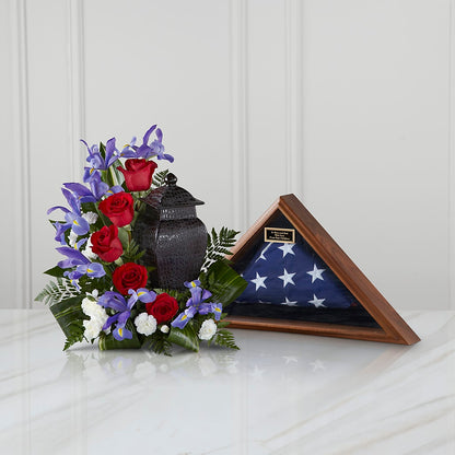 Patriotic Tribute Arrangement –  Citiflowers, Silver Spring MD