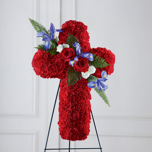 Faithful Hero Floral Cross –  Citiflowers, Silver Spring MD
