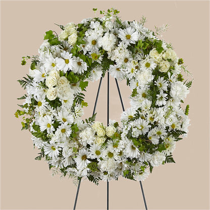 Faithful Wishes Wreath –  Citiflowers, Silver Spring MD