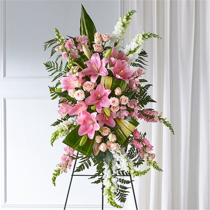 Elegant Embrace Standing Spray –  Citiflowers, Silver Spring MD