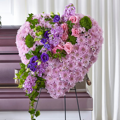 Treasured Love Standing Heart –  Citiflowers, Silver Spring MD
