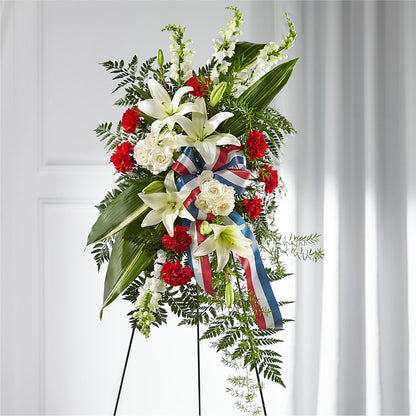 Stars of Life Standing Spray –  Citiflowers, Silver Spring MD