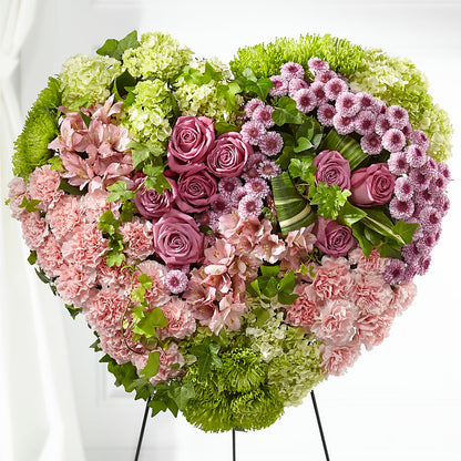 Heartwarming Standing Heart –  Citiflowers, Silver Spring MD