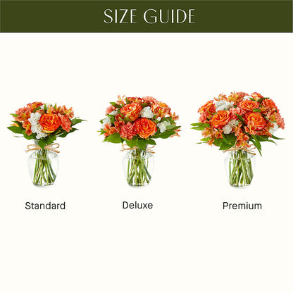 Apricot Glow Bouquet –  Citiflowers, Silver Spring MD