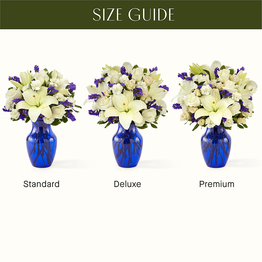 Sapphire Rush Bouquet –  Citiflowers, Silver Spring MD