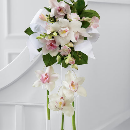 Perfect Entrance Pew Arrangement –  Citiflowers, Silver Spring MD